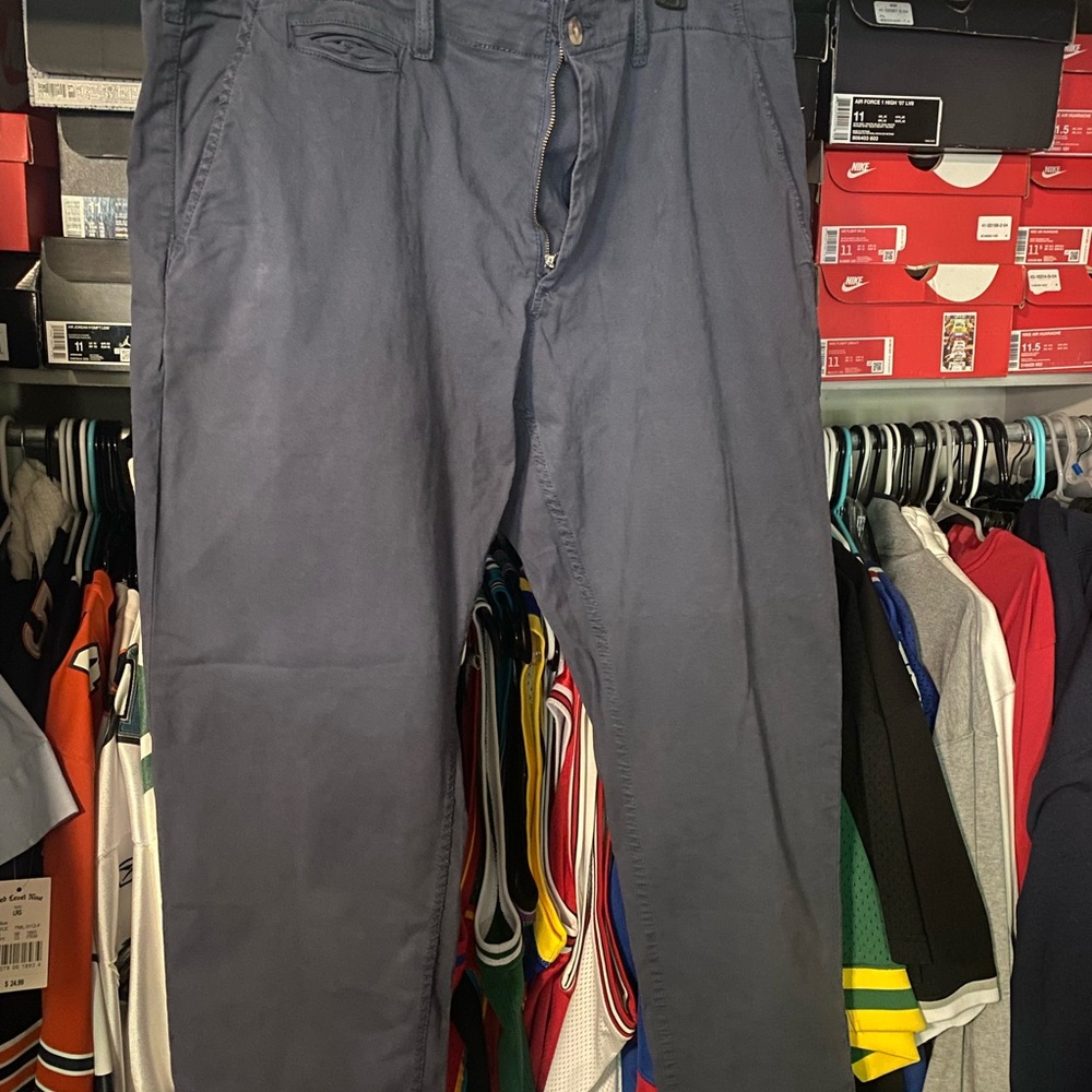 Sun + Stone Men's Navy Chinos